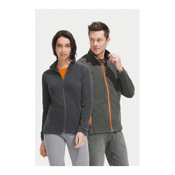 Men's Zippered Micro Polar Jacket